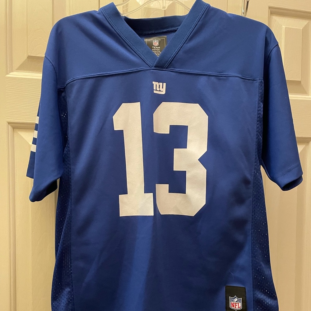 Youth large Odell Beckham Giants jersey